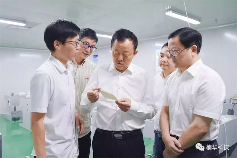 On September 2nd Deputy Mayor Wang Liangchun investigated the construction of the Sensor Industrial Park.jpg